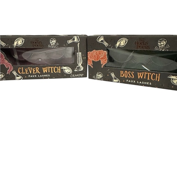NIB Colourpop Hocus Pocus Faux Lashes, 2 Sets (clever & boss witch) - Picture 2 of 6